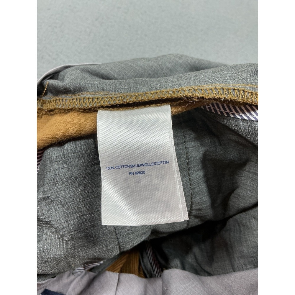 Lands' End Pants Mens 35x31 Brown Corduroy Traditional Fit Dress Trousers - Picture 9 of 12